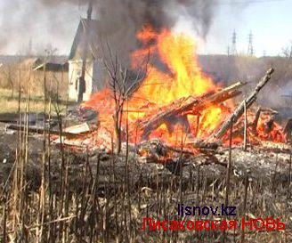 98 дач пострадало от пожаров в Костанайской области